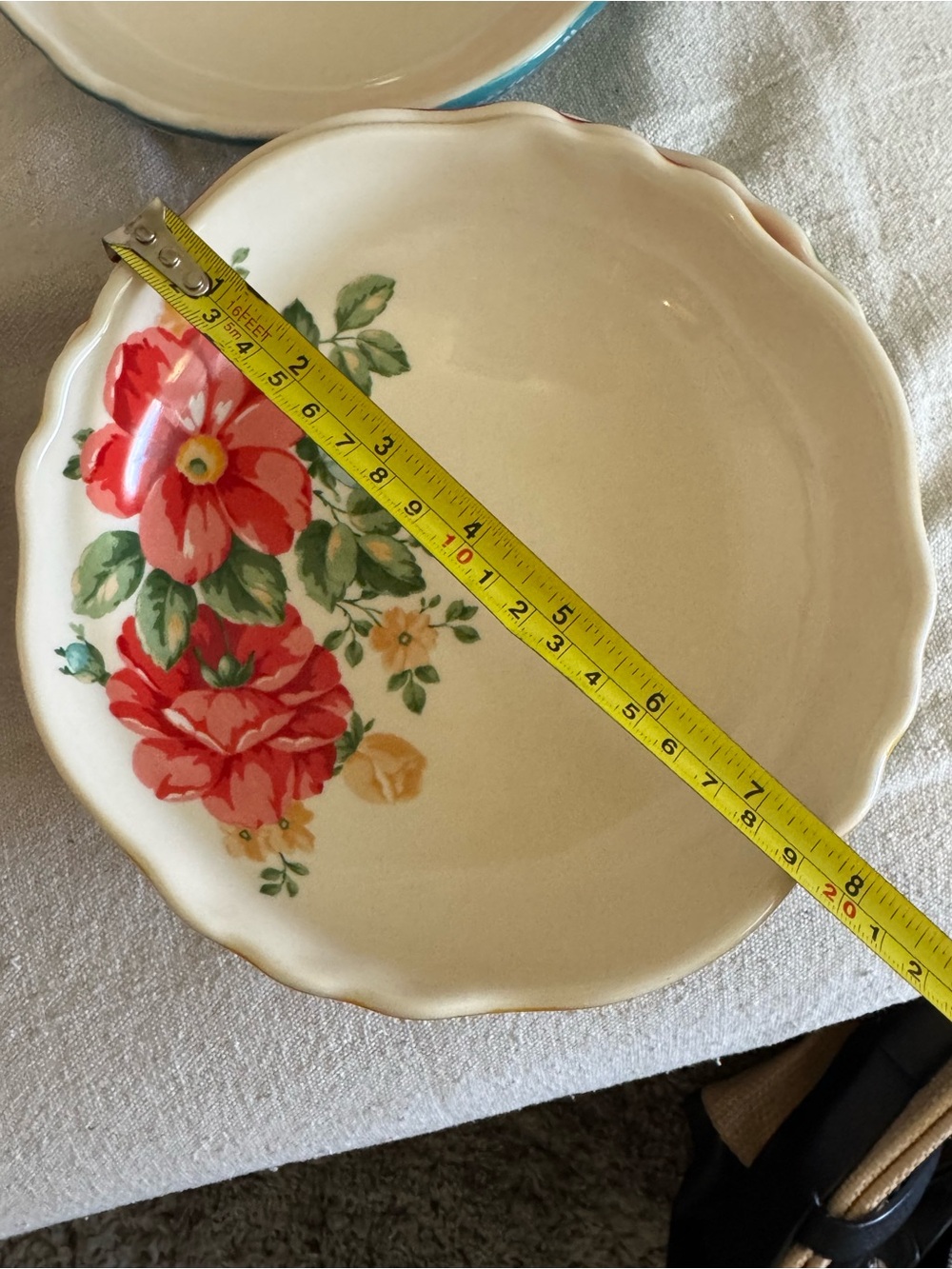 The Pioneer Woman Vintage Floral 5-Piece Pasta Bowl Set - Picture 8 of 9